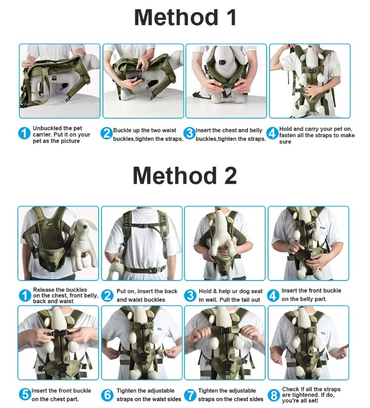 Front Dog Carrier Backpacks