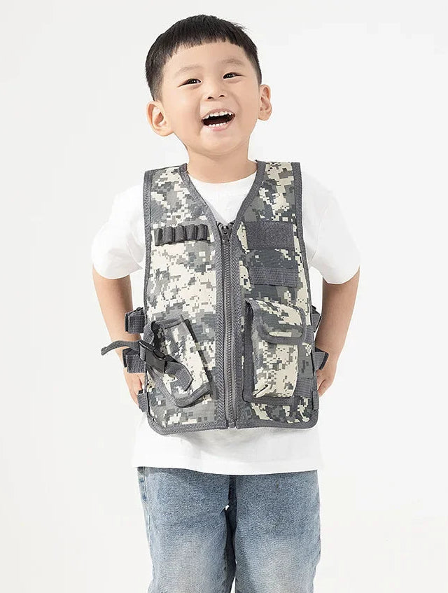 Camouflage Tactical Vest Kid (Style 2)