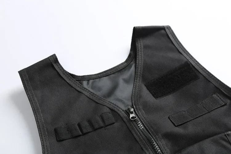 Camouflage Tactical Vest Kid (Black)