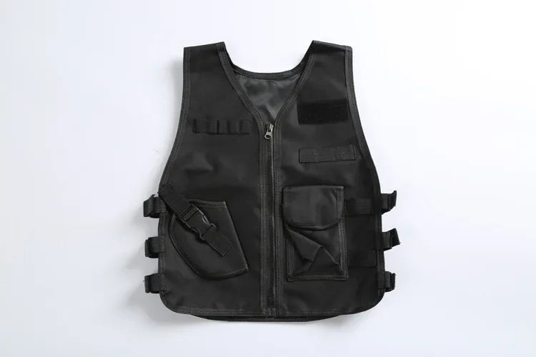 Camouflage Tactical Vest Kid (Black)