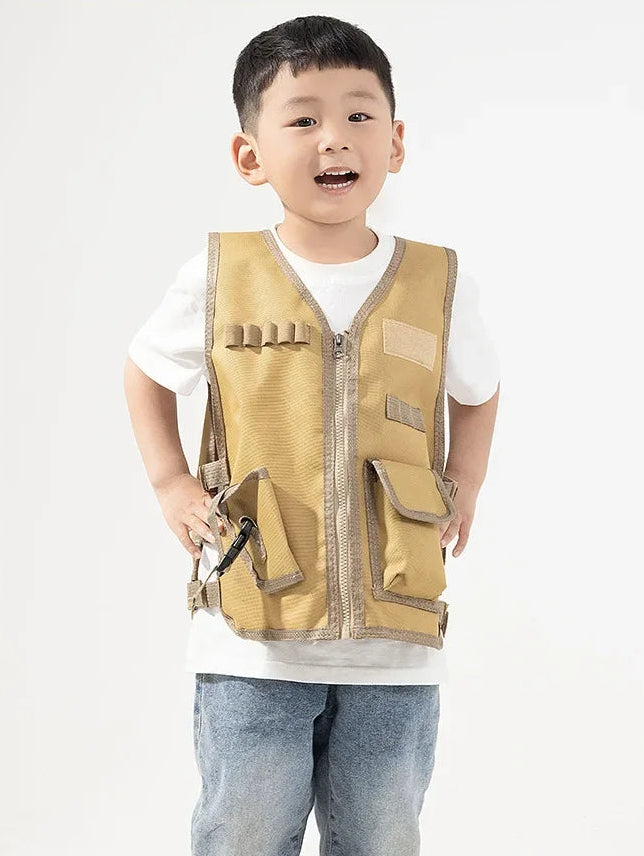 Camouflage Tactical Vest Kid (Style 7)