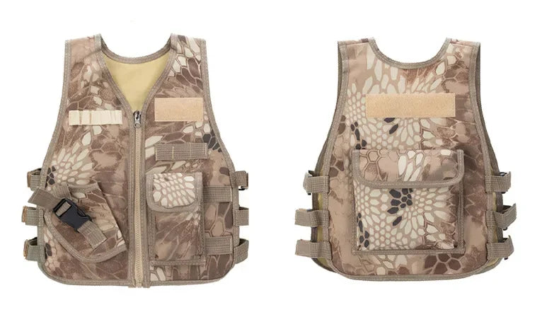 Camouflage Tactical Vest Kid (Style 6)