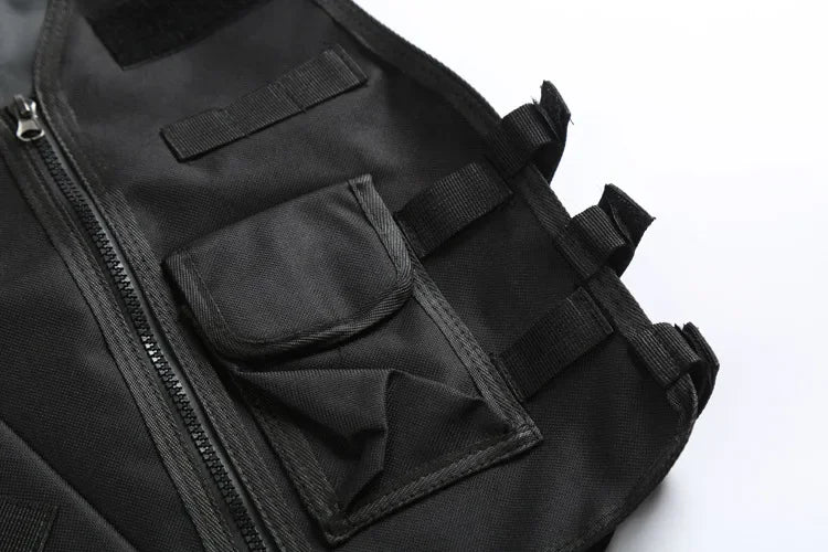 Camouflage Tactical Vest Kid (Black)