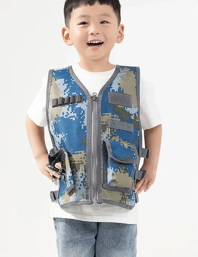 Camouflage Tactical Vest Kid (Style 5)