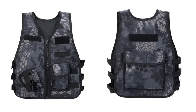 Camouflage Tactical Vest Kid (Style 3)